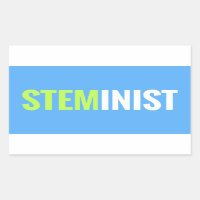 STEMinist Sticker - Rectangle