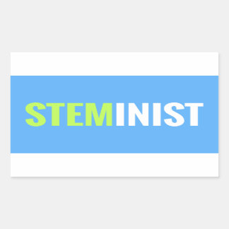 STEMinist Sticker - Rectangle