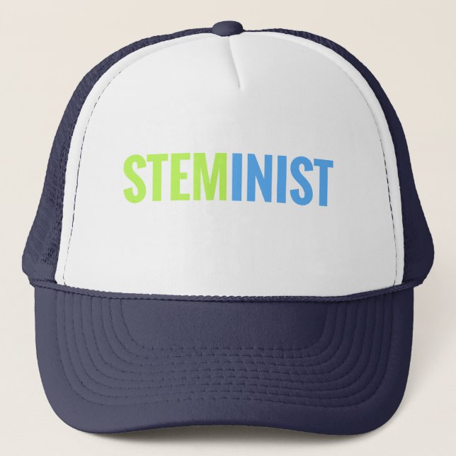 STEMinist Trucker Hat (Front)