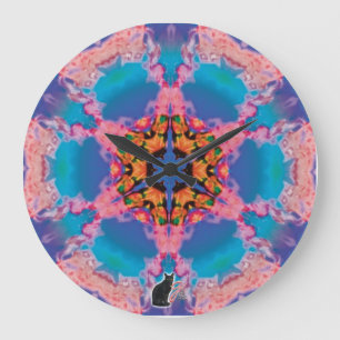 Stemma Kaleidoscope Large Clock