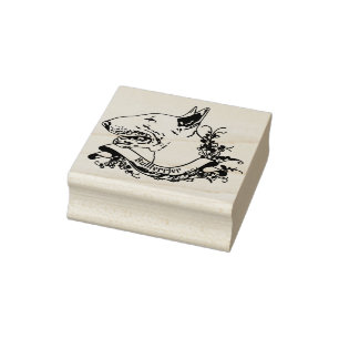 Stempe ANNO1900 mit Bullterrier Rubber Stamp