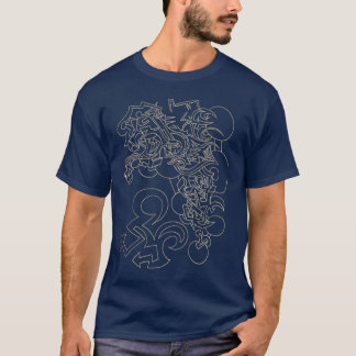 Stencil Graffiti Design T-Shirt