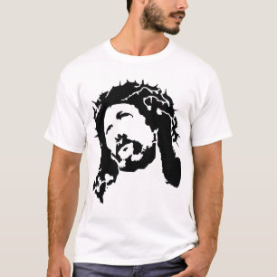 Stencil Jesus Shirt