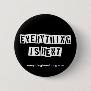 Stencil Letters Button