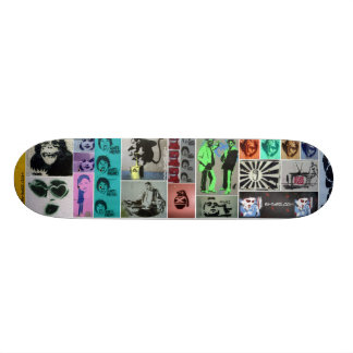 Stencil Mayhem Skateboard
