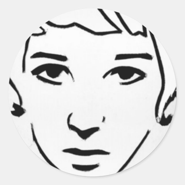 stencil sticker (Front)