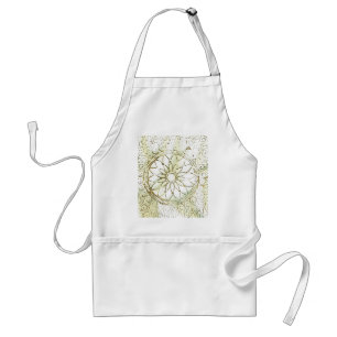 Stenciled Art Design Apron