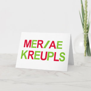 Steno Christmas Holiday Card