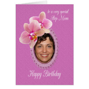 Steo Maman Spécial Anniversaire Voeux Orchidées