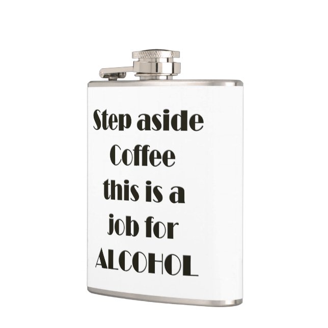 Step Aside Coffee Hip Flask (Left)