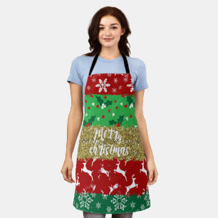 Step Aside Ugly Sweater, Love Ugly Christmas Apron