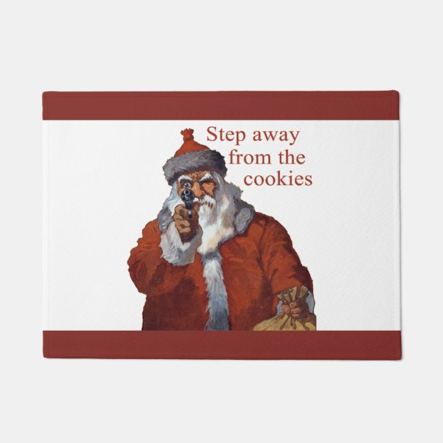 Step Away from the Cookies Doormat (Front)
