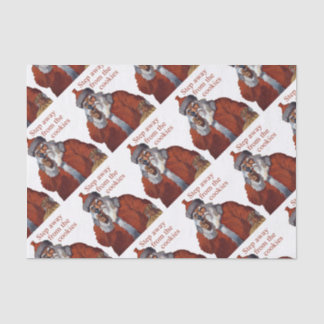 Step Away from the Cookies Tissue Paper