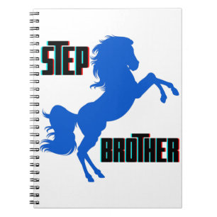 Step Brother Horse Rearing Notebook