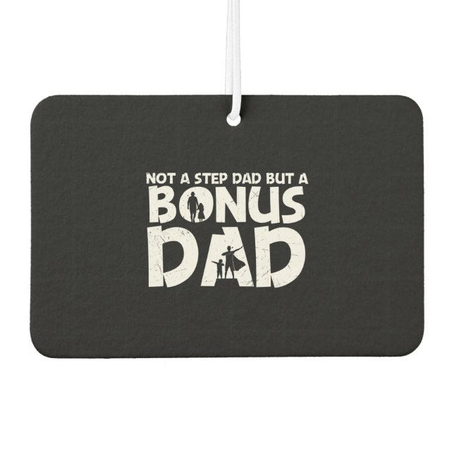 Step Dad Air Freshener (Front)