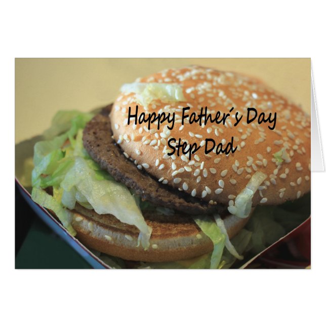 Step Dad Happy Father's Day (Front Horizontal)