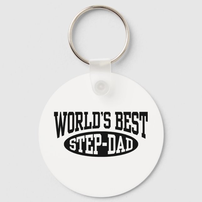 Step Dad Keychain (Front)