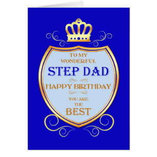 Step DadBirthday with Shield