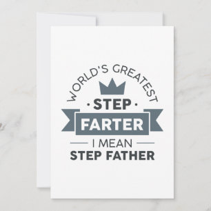 Step Farter Thank You Card