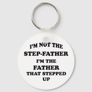 Step-Father Keychain