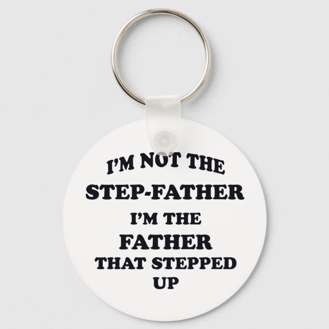 Step-Father Keychain (Front)