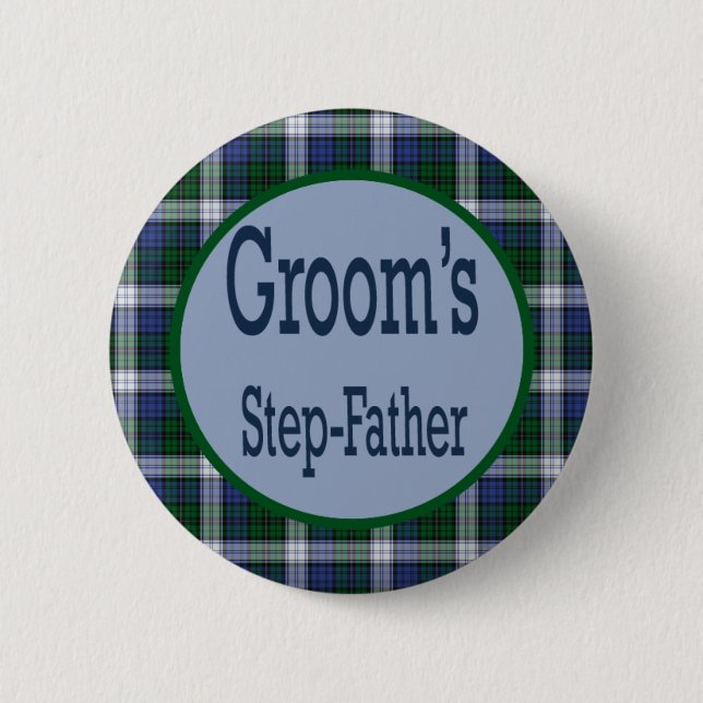 Step-Father Of The Groom Button (Front)