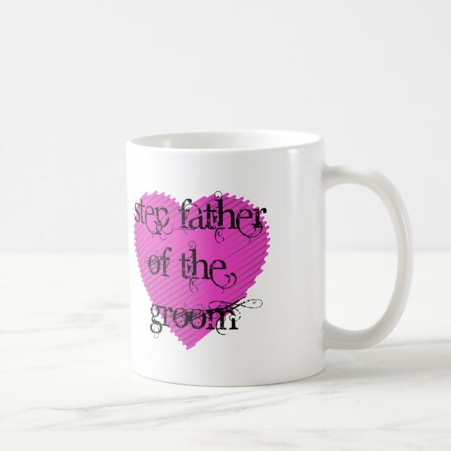 Step Father of the Groom Coffee Mug (Right)