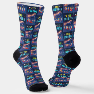 Step Forward Boldly Socks