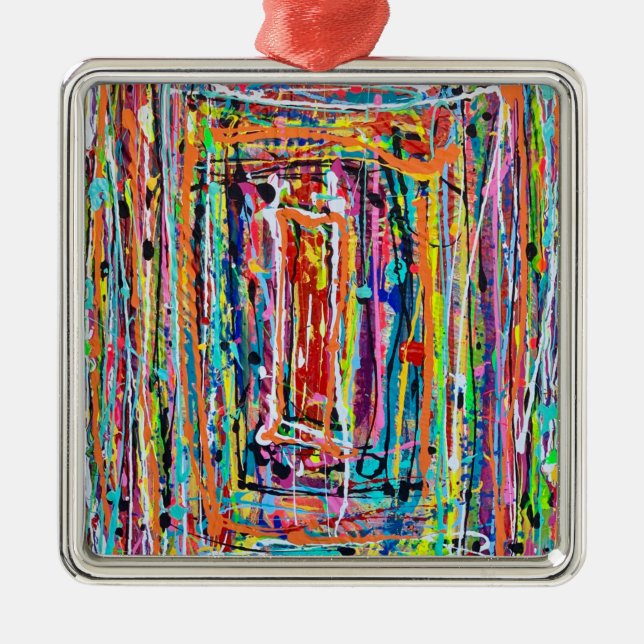 Step Inside Ceramic Ornament (Front)