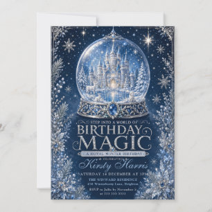 Step Into a World of Birthday Magic Invitation