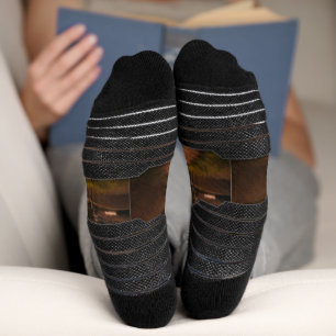 Step into Love: Customized Valentine's Heart Socks