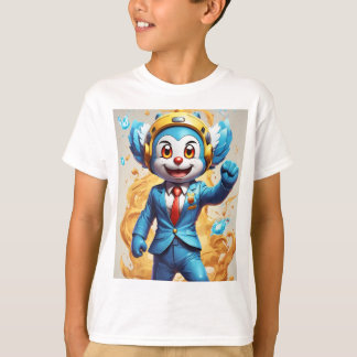 Step into the world of Doraemon, where the beloved T-Shirt