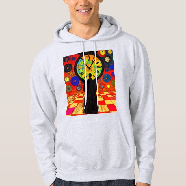Step Into the World of Infinite Time Loops Hoodie (Front)