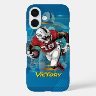 Step into Victory American Football    iPhone 16 Case