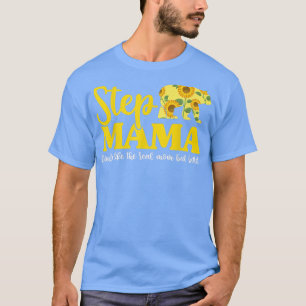 Step Mama Bear Sunflower Shirt For Women, Mothers 