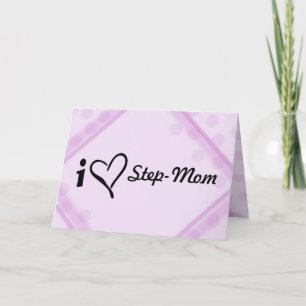 Step-Mom Greeting Card   Customize It!