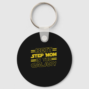 Step Mom In The Galaxy Funny Mothers Day Gift For Keychain