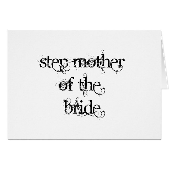 Step Mother of the Bride (Front Horizontal)