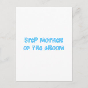 Step Mother of the Groom Postcard