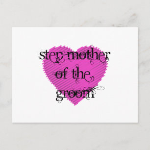 Step Mother of the Groom Postcard
