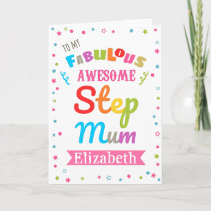 Step Mum Card