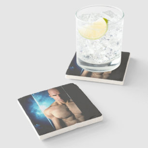 Step Out stone coaster