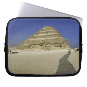 Step pyramid at Saqqara, one of the earliest Laptop Sleeve
