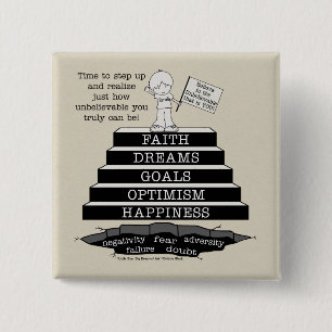 Step Up 2 Inch Square Button