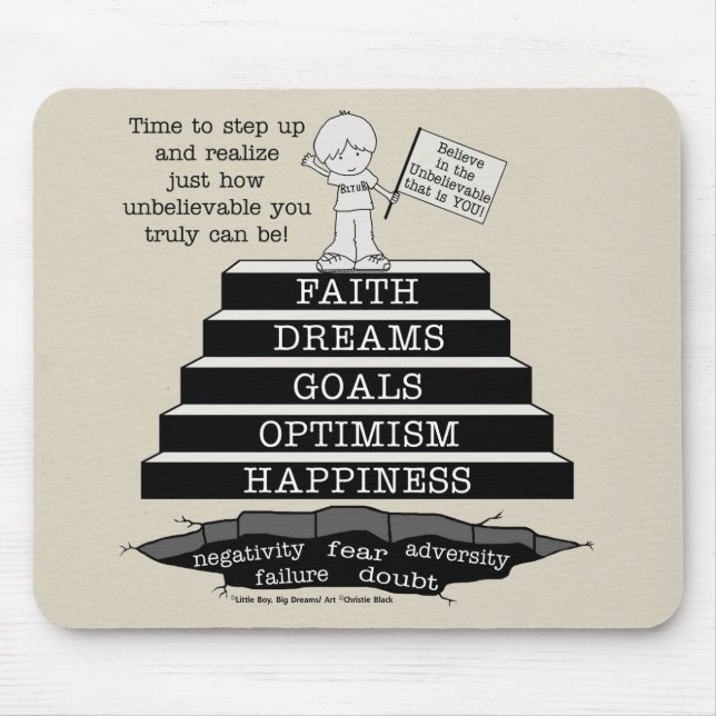 Step Up Mouse Pad (Front)