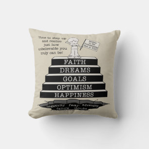Step Up Throw Pillow
