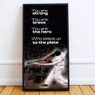 Step Up to the Plate Poster