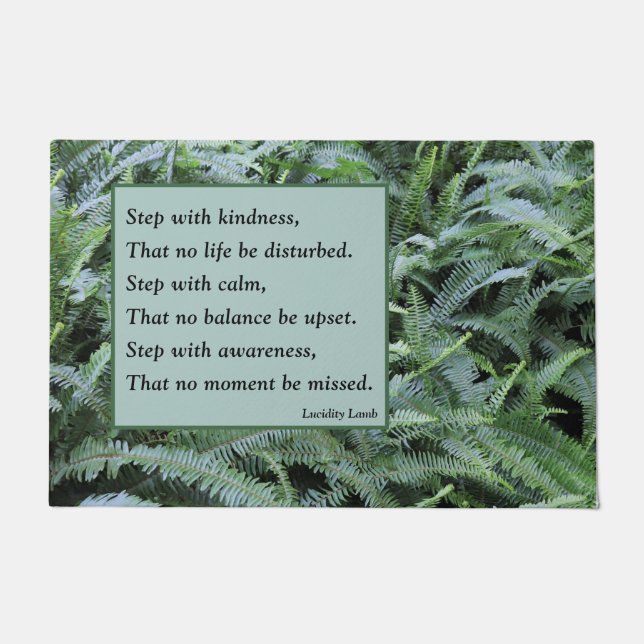 Step with Calm Doormat (Front)