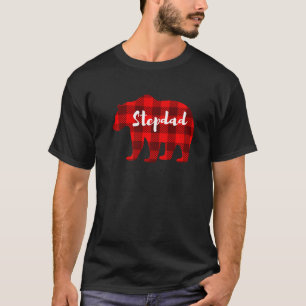 Stepdad Bear Clothing Mens Parents Family Matching T-Shirt