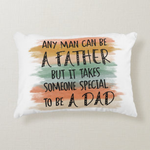 Stepdad Father's Day Gift Special Dad Accent Pillow